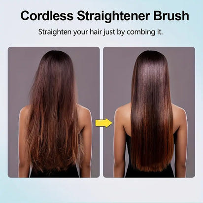 LumiStra™ Cordless Hair Straightener Brush