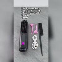 LumiStra™ Cordless Hair Straightener Brush